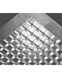 1/2x1/2x3/8IN 2x4FT SILVER STYRENE