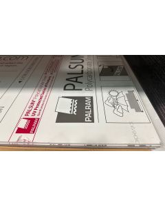 3/8IN 80 x 120IN CLEAR POLYCARB UV1
