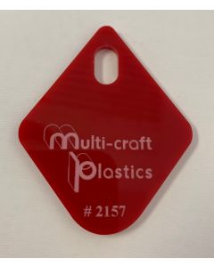 3mm 4x8FT RED AC #2157 PM