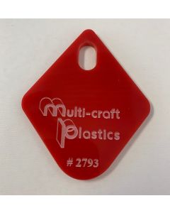 3mm 4x8FT RED AC #2793 PM
