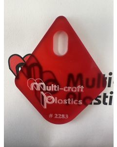 3mm 4x8FT RED EXT AC #2283 PM