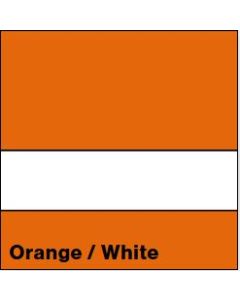 Orange/White SATIN 1/16IN