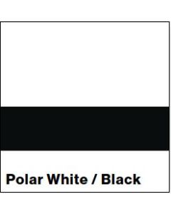 Polar White/Black SATIN 1/16IN