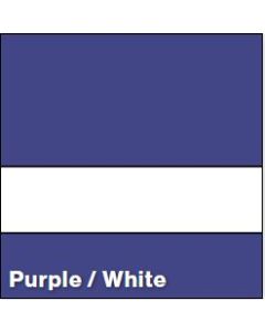 Purple/White SATIN 1/16IN