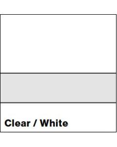 Clear/White SLICKER 1/16IN