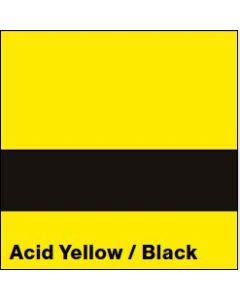 Acid Yellow/BLK 1/16IN TEXT