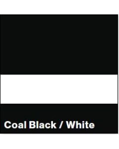 Coal Black/White TEXTURE 1/16IN