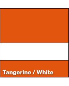 Tangerine/White TEXTURE 1/16IN