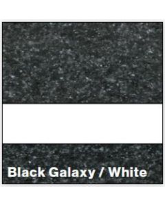 Black Galaxy/White THE NATURALS 1/16IN