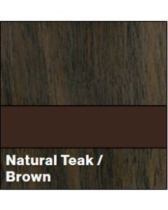 Natural Teak/Brown THE NATURALS 1/16IN