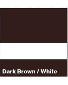 Dark Brown/White ULTRAMATTE FE 1/16IN