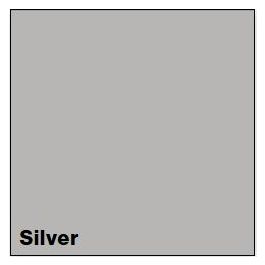 Rowmark 341-304 Silver Matte Non-Glare - Multi-Craft Plastics