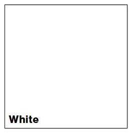 White Rowmark Rowmark 311-201 White Matte Non-Glare - Multi-Craft Plastics
