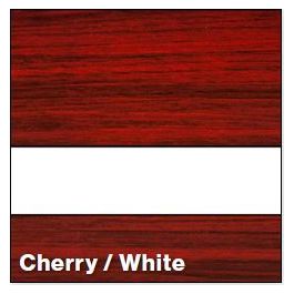 Rowmark 922-152 Cherry/White LaserMark - Multi-Craft Plastics