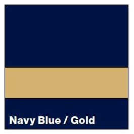 Ultra Matte Reverse Rowmark Blue Rowmark UG922-557 Navy Blue/Gold ULTRAGRAVE MATTE - Multi-Craft Plastics