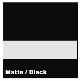 Rowmark 312-401 Matte/Black ULTRAMATTES REVERSE - Multi-Craft Plastics